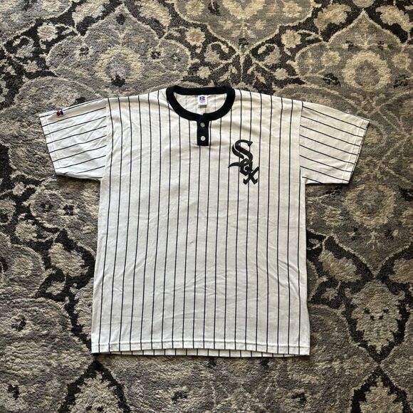 Vintage 90s Russel Athletic Chicago White Sox #19 t-shirt jersey mens XL - Picture 1 of 7